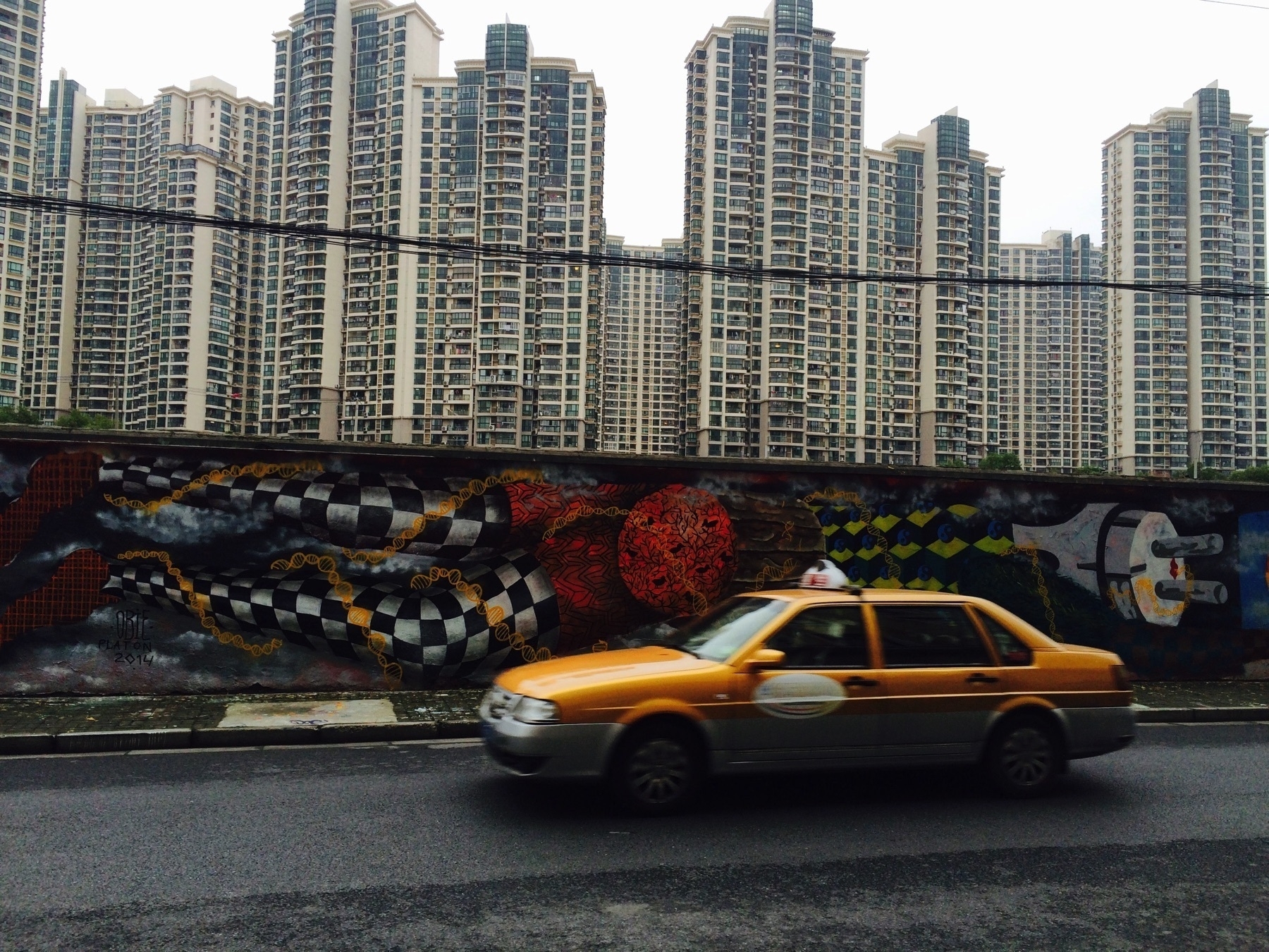 taxi in Shanghai